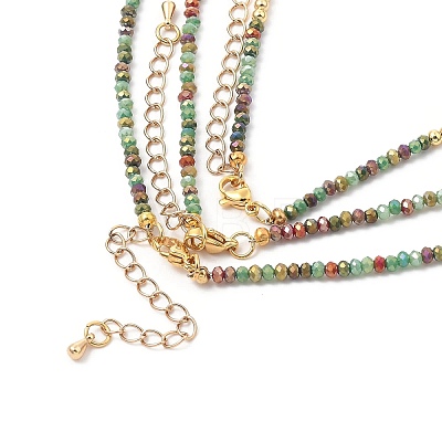 Beaded Necklaces & Pendant Necklace Sets NJEW-JN03076-02-1