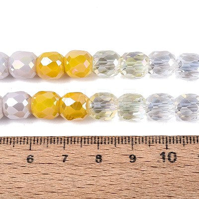 Electroplate Mixed Styles Glass Beads Strands EGLA-N022-13A-A01-1