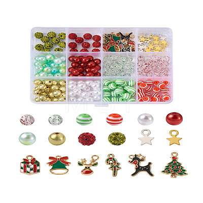 DIY Christmas Jewelry Making Finding Kit DIY-BY0001-37-1