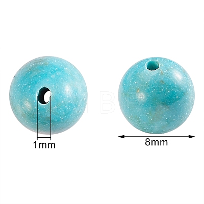 200Pcs Natural Howlite Beads G-CJ0001-67-1