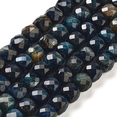 Natural Tiger Eye Dyed Beads Strands G-H028-A01-03-1