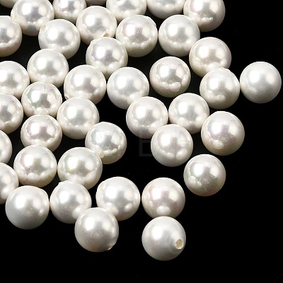 Electroplated Shell Pearl Beads BSHE-B008-05A-6mm-1