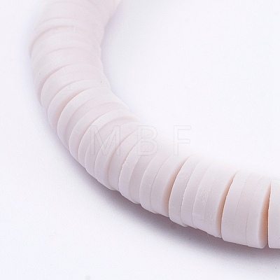 Handmade Polymer Clay Heishi Beads Bracelets BJEW-JB05086-05-1