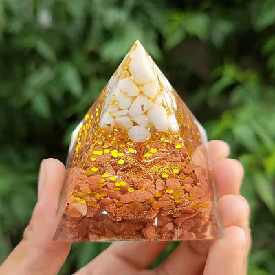 Orgonite Pyramid Resin Energy Generators PW-WGE9C45-01-1