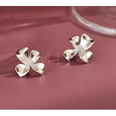 Anti-Tarnish 925 Sterling Silver Stud Earrings JE1061B-1