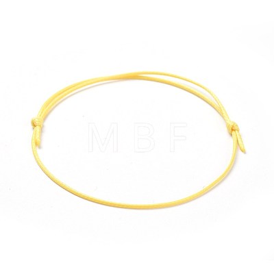 Eco-Friendly Korean Waxed Polyester Cord Bracelet Making BJEW-JB04256-07-1