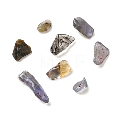 Natural Iolite Beads Chip Beads G-Q193-10C-1