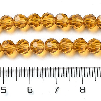 Transparent Glass Beads EGLA-A035-T6mm-D04-1