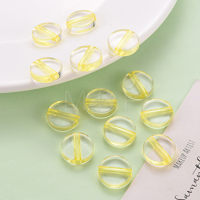 Transparent Acrylic Beads TACR-S154-09A-81-1