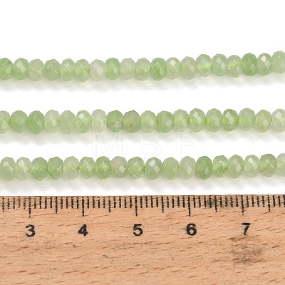 Dyed Natural White Jade Beads Strands GG-CBAF9EE-A12-3x4mm-1