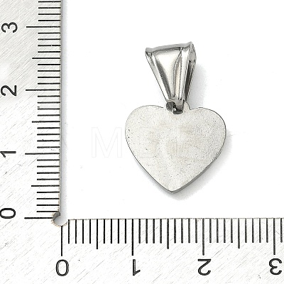 304 Stainless Steel Pendants STAS-D225-05P-1