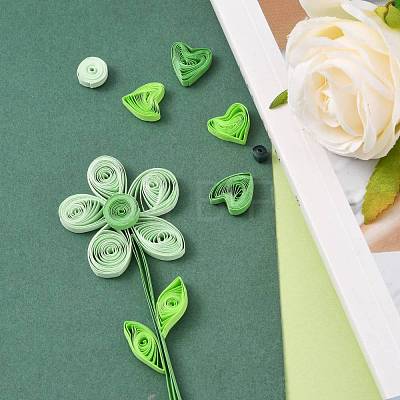 6 Colors Quilling Paper Strips DIY-J001-5mm-39cm-A04-1