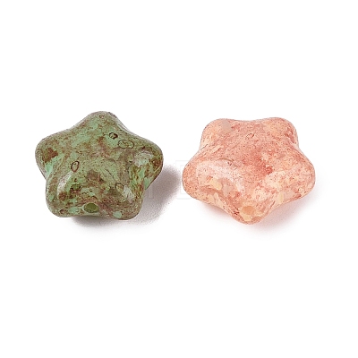Picasso Opaque Glass Beads SEED-N012-08-1