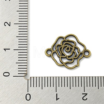 Tibetan Style Alloy Connector Charms TIBE-I026-5983AB-1