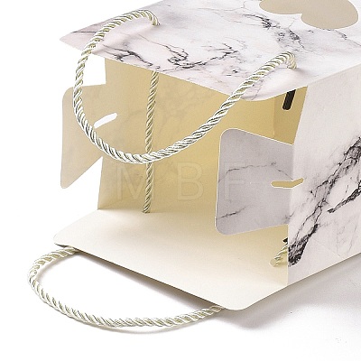 Rectangle Paper Gift Boxes with Handle Rope CON-B010-04C-1