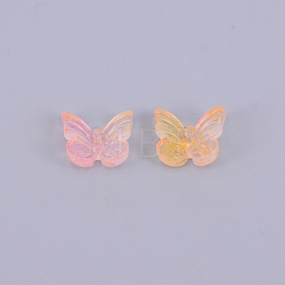 Transparent & Frosted Glass Beads KY-CJC0004-02D-1