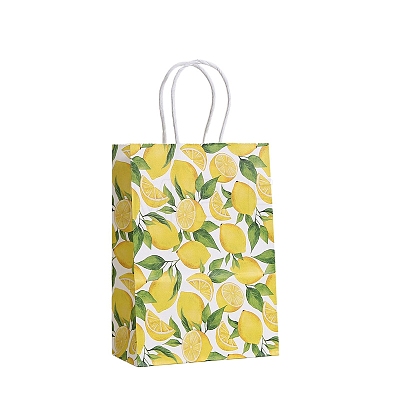 Lemon Kraft Paper Bags PW-WG9F7E2-04-1