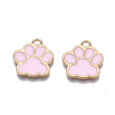 Alloy Enamel Pendants X1-ENAM-T016-22LG-RS-1