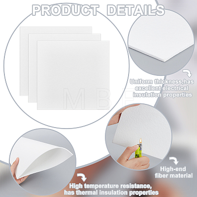 Ceramic Fiber Fireproof Paper DIY-WH0430-102B-1