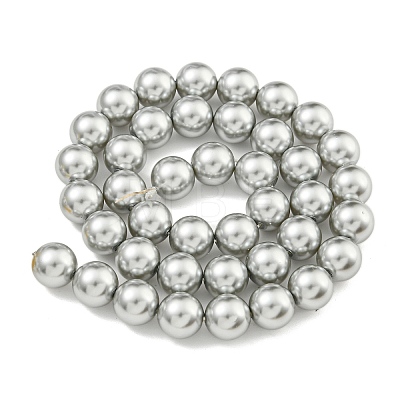 Glass Pearl Beads Strands HY-G002-01E-04-1