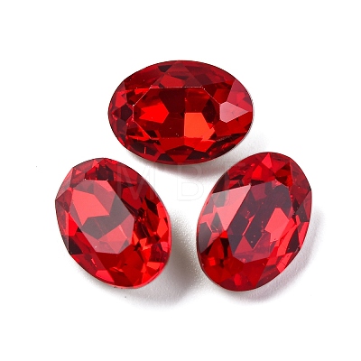 Glass Rhinestone Cabochons RGLA-A026-06B-227-1