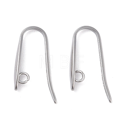 304 Stainless Steel Hoop Earrings Finding STAS-B065-05P-1
