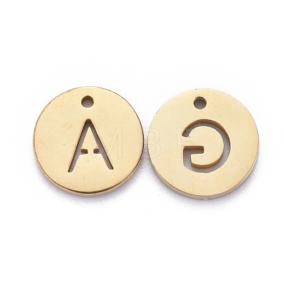 304 Stainless Steel Charms STAS-F227-11-G-1