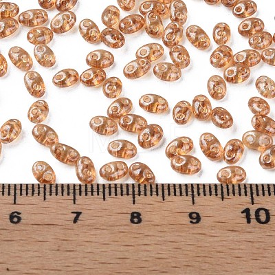 Transparent Czech Glass Seed Beads SEED-N004-005-C03-1