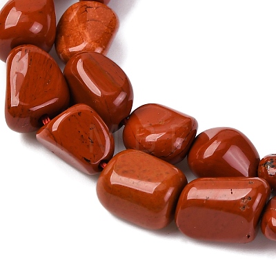 Natural Red Jasper Beads Strands G-G146-A04-01-1