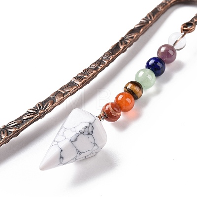 Synthetic Howlite Bookmark AJEW-C025-01A-1