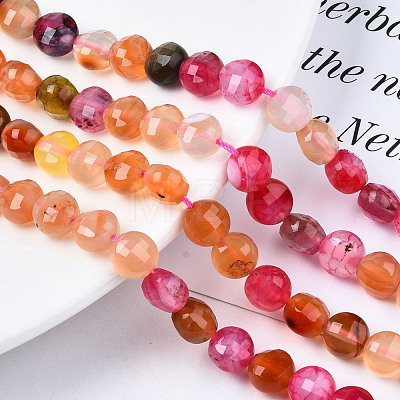 Natural Agate Beads Strands G-N326-100A-04-1