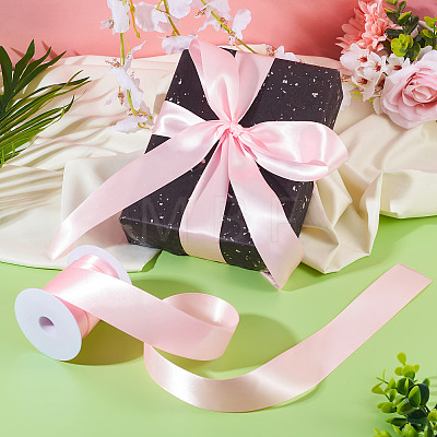 10 Yards Double-Face Polyester Satin Ribbons SRIB-TA0001-16A-1