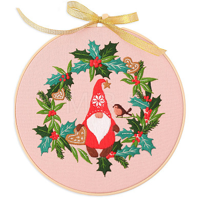 Christmas Pattern DIY Embroidery Kit PW-WGF25D6-05-1