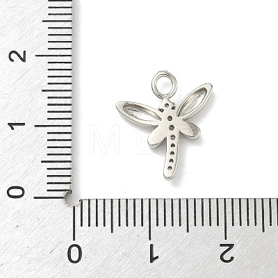 Brass Micro Pave Clear Cubic Zirconia Pendants KK-H528-05B-P-1