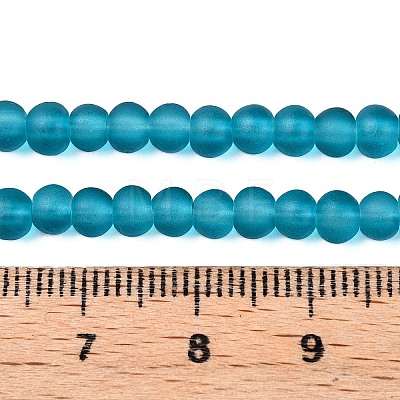 Transparent Glass Bead Strands X-GLAA-S031-4mm-18-1