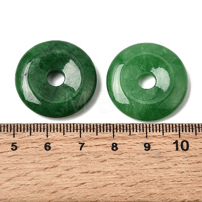 Natural Myanmar Jade Dyed Pendants G-C283-07-1