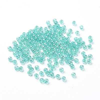 Eco-Friendly Transparent Acrylic Beads PL731-9-1