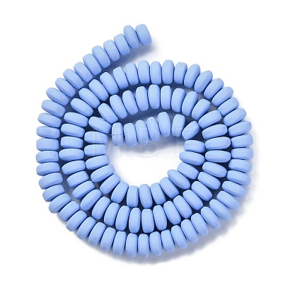 Handmade Polymer Clay Beads Strands X-CLAY-N008-008-92-1