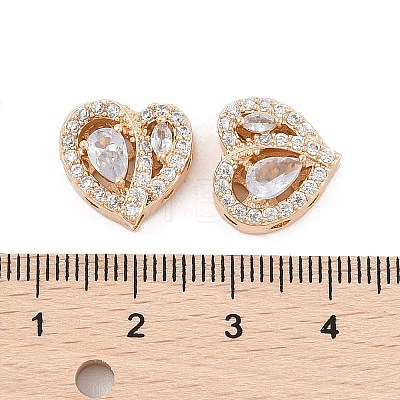 Rack Plating Brass Micro Pave Cubic Zirconia Beads KK-F879-04G-02-1