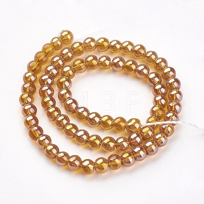 Glass Bead Strands GR10mm-13Y-AB-1