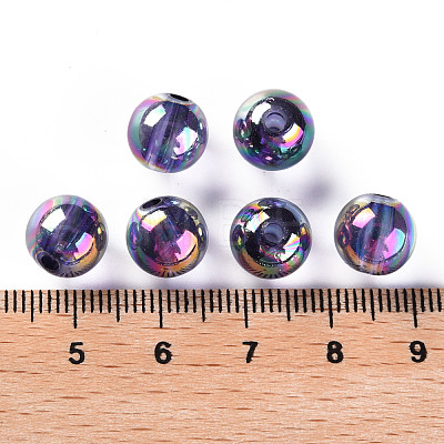 Transparent Acrylic Beads MACR-S370-B10mm-752-1