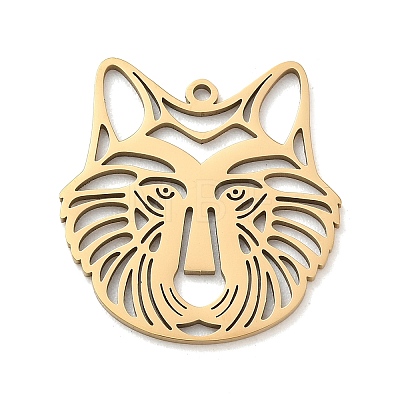 201 Stainless Steel Pendants SA-CBAE892-01G-05-1