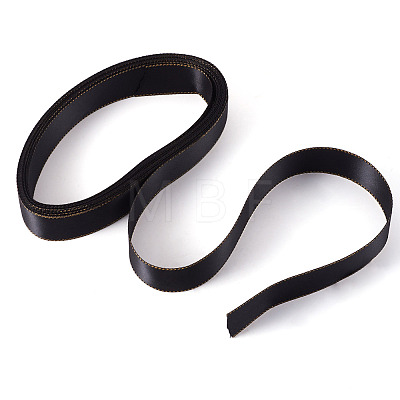 5M Polyester Gold Edged Satin Ribbon OCOR-TADJ0001-05F-1