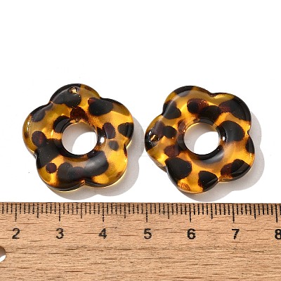 Transparent Acrylic Pendants OACR-D303-01B-1