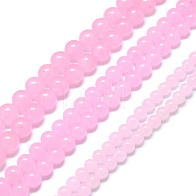 Natural Malaysia Jade Beads Strands G-L645-C01-6mm-22-1