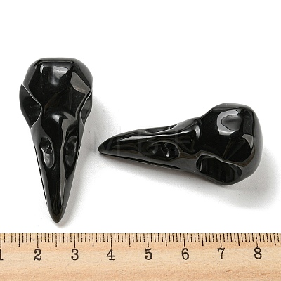 Natural Obsidian Pendants G-M417-06A-1