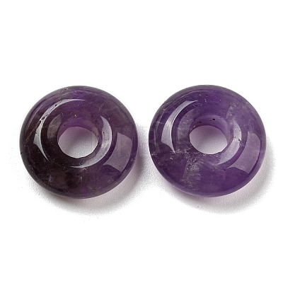 Natural Amethyst Pendants G-C066-01E-1