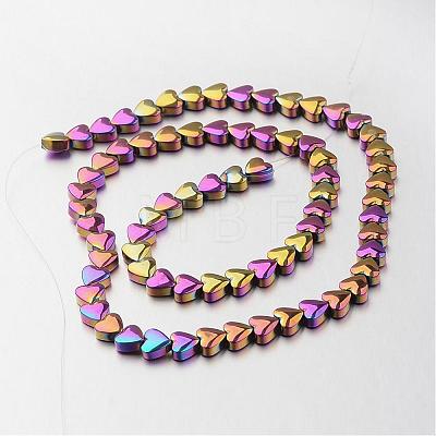 Electroplate Non-magnetic Synthetic Hematite Bead Strands G-F300-22A-02-1