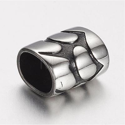 304 Stainless Steel Slide Charms STAS-D166-45AS-1