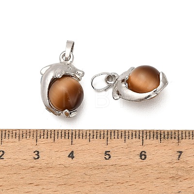Cat Eye Ball Pendants CE-NH0001-01P-1